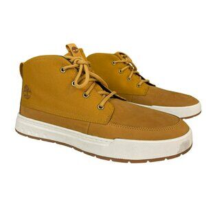 Timberland Men's Maple Grove Mid Chukka Sneaker Wheat New